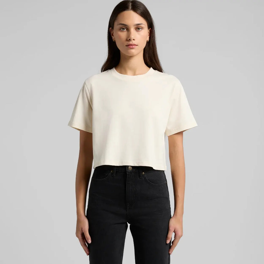 Custom Printed Crop Tee Studio Uniforms