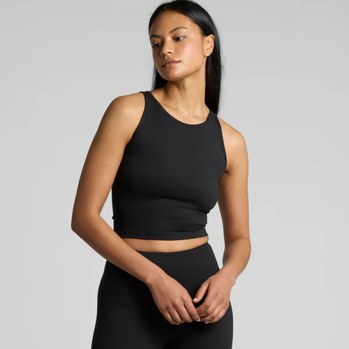 Custom Printed Active Crop Tank Studio Uniforms