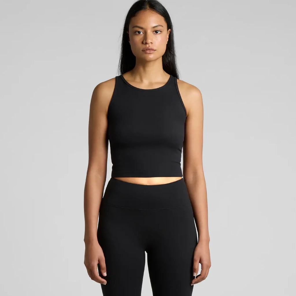 Custom Printed Active Crop Tank Studio Uniforms