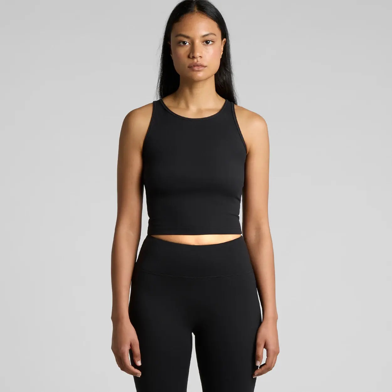 Custom Printed Active Crop Tank Studio Uniforms